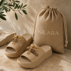 SOLARA Platform Summer — Beige Sand